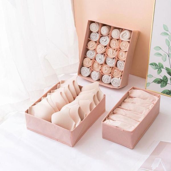 

storage drawers cloth underwear box drawer type separation lattice panties socks household wardrobe bra finishing
