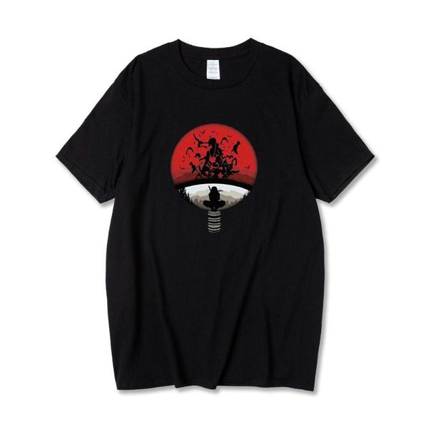 

men's t-shirts harajuku t shirt men japanese anime t-shirt streetwear 2021 summer hip hop tees cotton tshirt oversized clothing, White;black