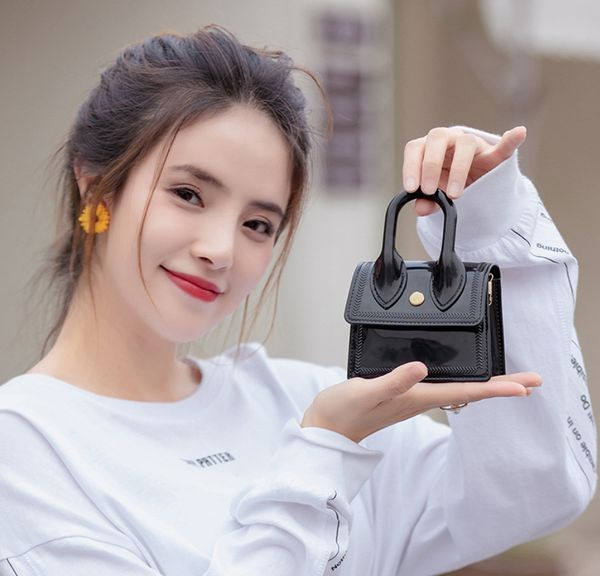 

mini tote bag crocodile pattern flip messenger crossbody bag female simple shoulder bag small square lady handbag 2022 new, Red;black