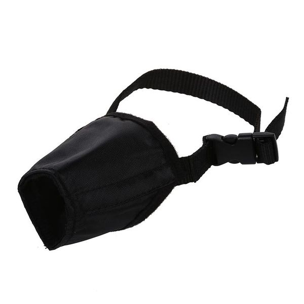 

dog car seat covers grid nylon adjustable muzzle for training black 11 cm size 2