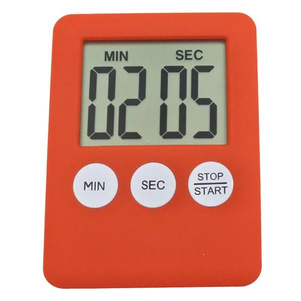 

magnetic wall large digital lcd kitchen egg cooking time timer school count down up 24 hours shower study sports kit alarm clock mats & pads