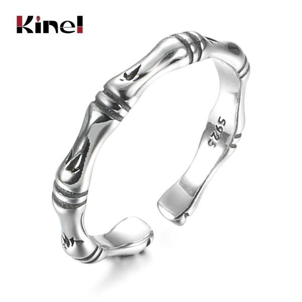 

cluster rings kinel 2021 ring real 100% 925 sterling silver stackable finger fine jewelry, Golden;silver