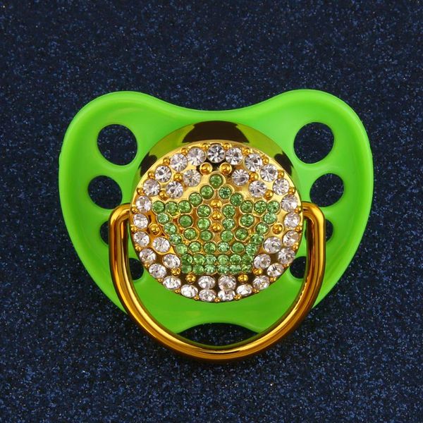 

pacifiers# durable green diamond baby pacifier bpa bling pacifiers with cover