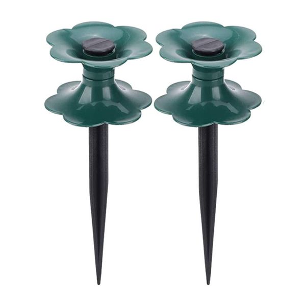

watering equipments 2pcs home gardening hose guide spike plant protection lawn stakes