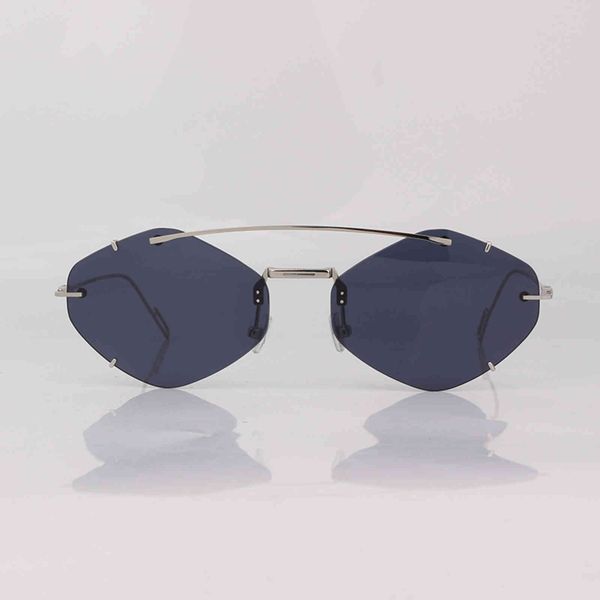 

random diamond style small women sunglass double barfufq, White;black