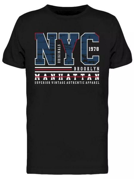 

new york city originals tee men's -image by shutterstock, White;black