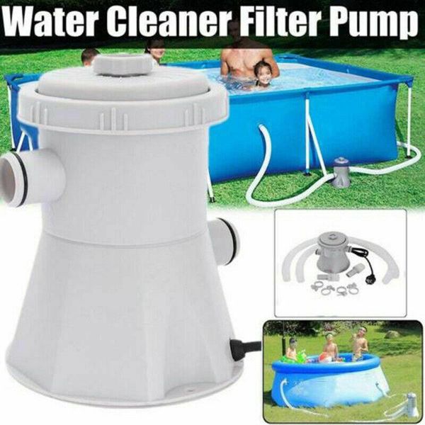 

pool & accessories 220v 15w electric filter pump kit summer outdoor swimming filtration circulation paddling water cleaning tool