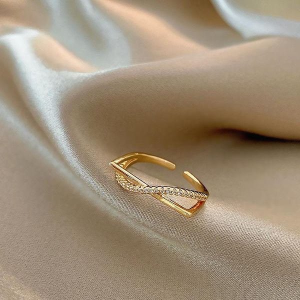 

wedding rings jewellery folding opening adjustable indifference women size ring vintage party for girls, Slivery;golden