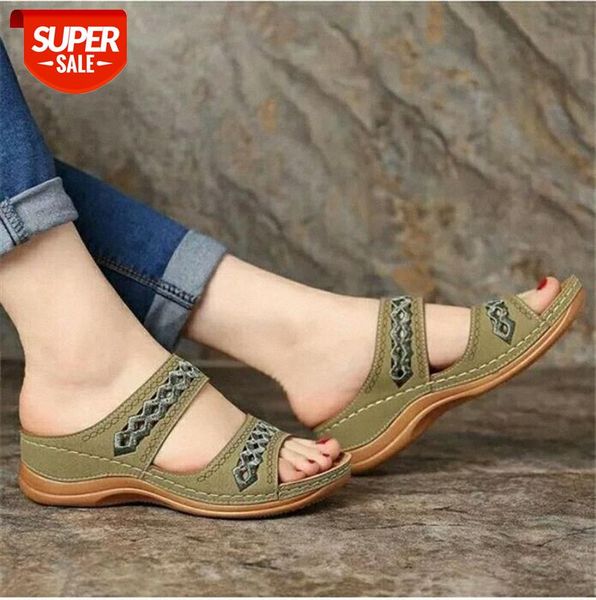 

one-word sandals and slippers women's hollow pattern platform #ct1p, Black