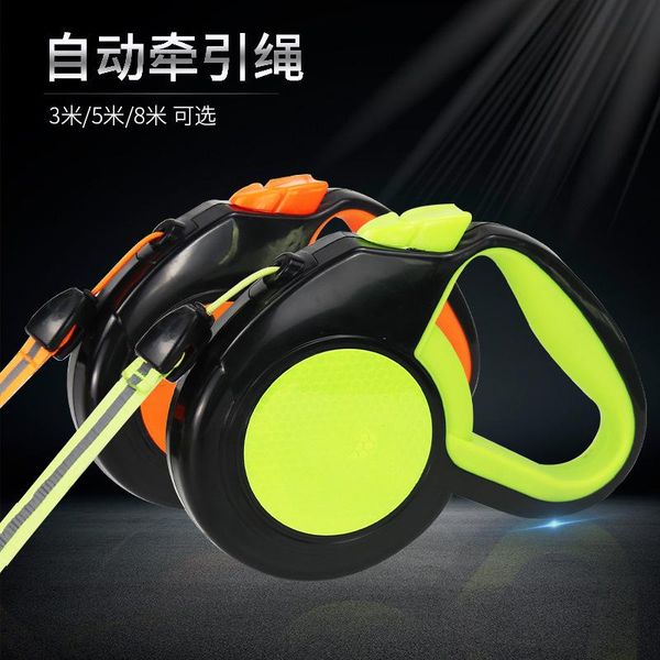 

dog collars & leashes pet cat products stronger auto reflective leads collar