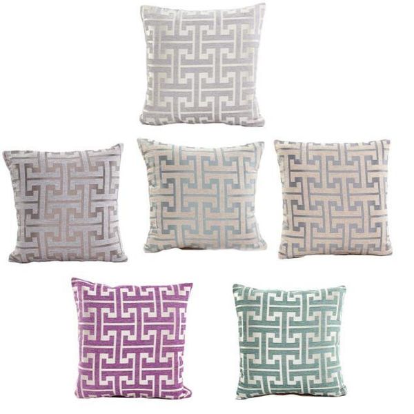 

pillow case fashion square cover cushion toss pillowcase hidden zipper closure kids room sofa living bedroom decoration
