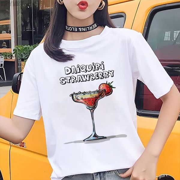 

cartoon juice printing and womens men harajuku cute kawaii summer casual clothing fashion plus size female, White;black