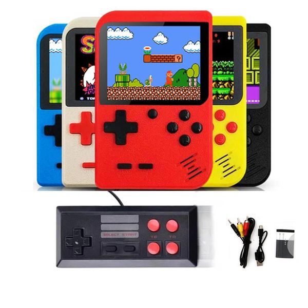 

retro game console built-in 400 games support 2 player 8-bit 3.0 inch for child nostalgic mini portable handheld players