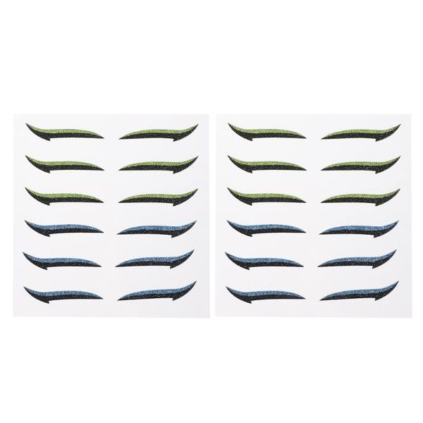 

eyeliner 12 pairs stickers invisible eye line strips makeup tools