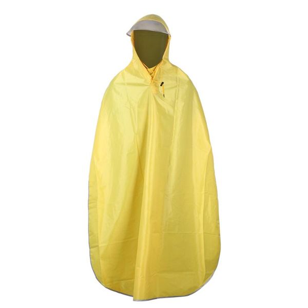 

raincoats bike waterproof raincoat cycling poncho (yellow)
