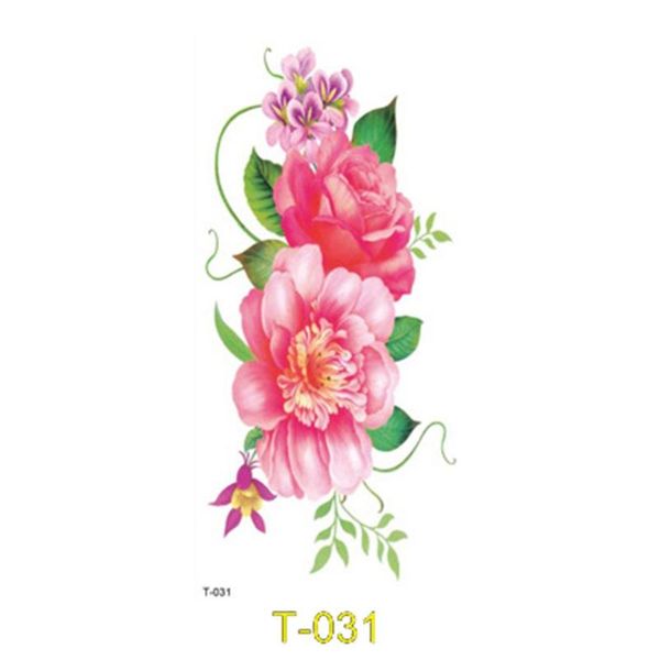 

temporary tattoos fashion girls original po flower waterproof tattoo stickers cover scars wedding pography studio