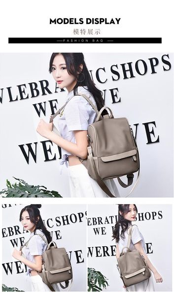 

backpack 2021 women's mini cute fashion ladies zipper double anti-theft bag