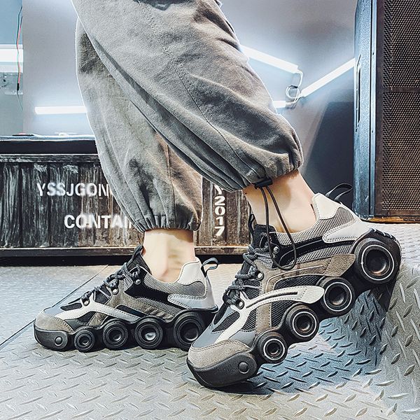 

464748 size 2021spring new dad shoes mens shoes winter thick bottom low thick bottom student fashion trendy sneakers, Black;white