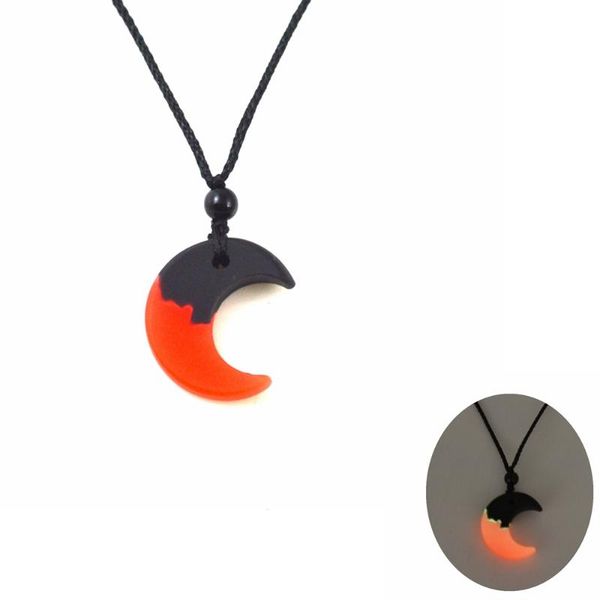 

pendant necklaces moon necklace, after absorbing light, shines in the dark. give women and men jewelry, special gifts, Silver