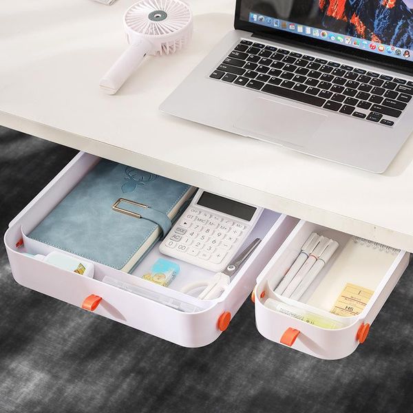 

storage drawers under desk drawer organizer plastic paste drawer-type self-adhesive for home office neat tiroirs organiseurs