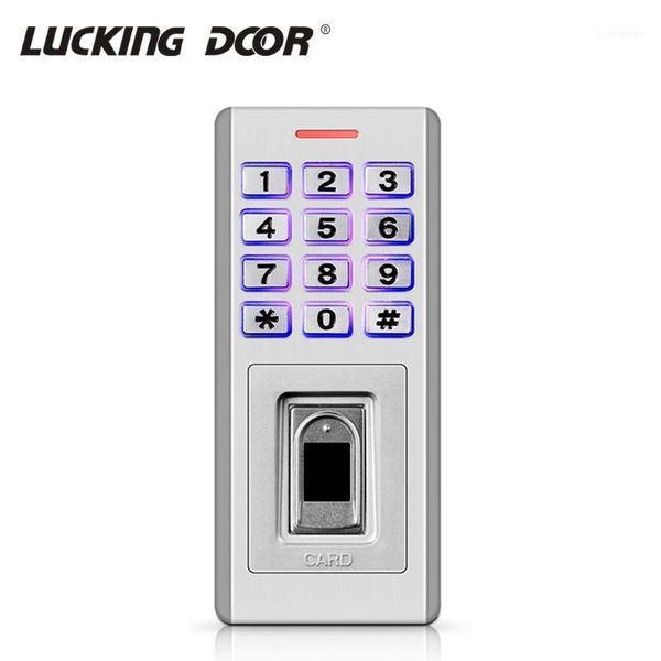 

backlight semiconductor fingerprint metal keypad ip68 waterproof rfid access control system support finger+rfid+password11