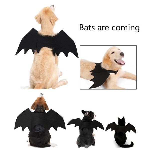 

cat costumes lovely pet dog bat wing cosplay prop halloween fancy dress costume outfits for household animal cats ornaments