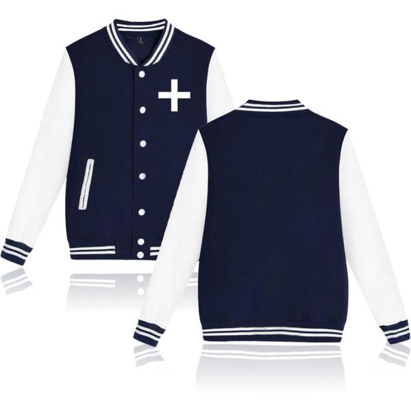 

tomorrow x together fashion printed baseball jackets women/men long sleeve 2021 trendy streetwear clothes men's, Black;brown