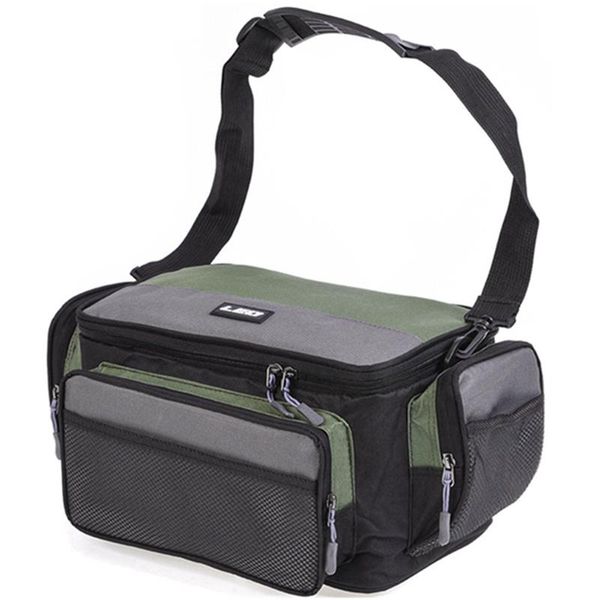 

fishing accessories multifunctional bag oxford cloth large capacity lures gear utility storage single crossbody tackle bags