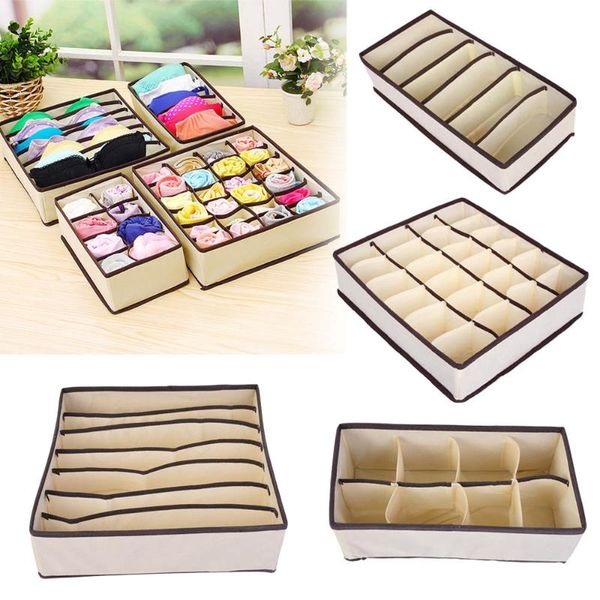 

storage drawers 6-24 celle non-woven socks bra underwear shoes box