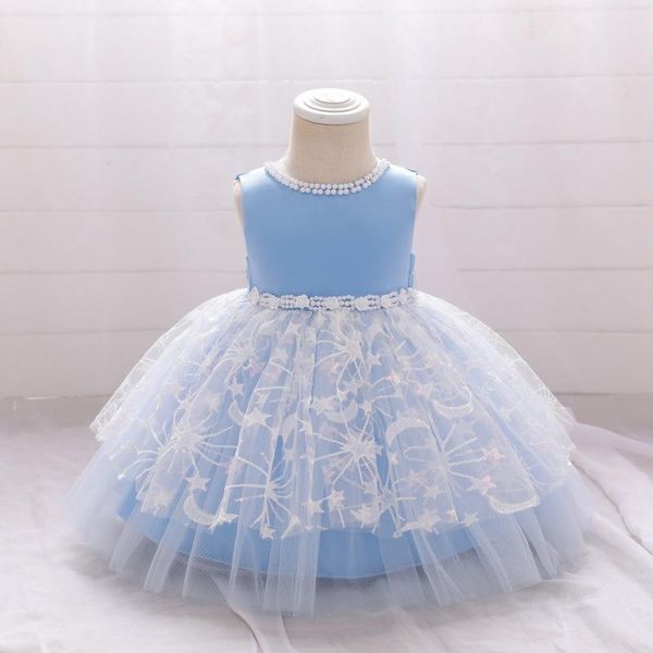 

girl's dresses flower girls illusion o-neck sleeveless appliques pearls sequined tulle lace luxury green kids party princess gown f585, Red;yellow