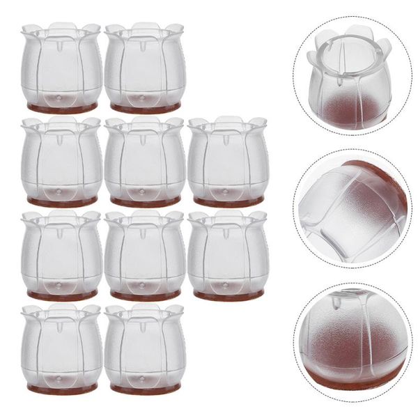

carpets 10pcs round shape table feet mat chair caps non-skid protectors