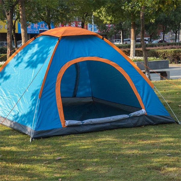 

single-layer automatic tent travel camping outdoor awning portable backpack waterproof and rainproof tents shelters