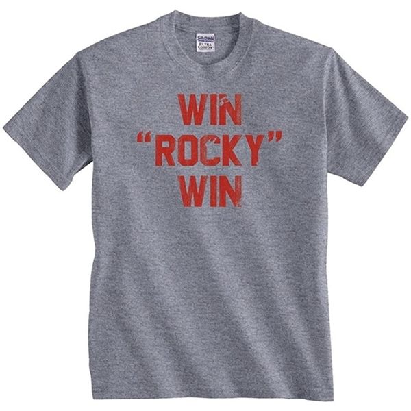 

guys tees 100% cotton t-shirts men's win rocky t shirt fashion summer male sweatshirts 210714, White;black