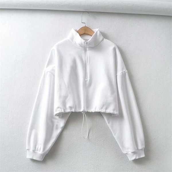 

women's jackets coats autumn and winter half zipper plush loose casual solid color warm sweater 023047 yyue, Black;brown