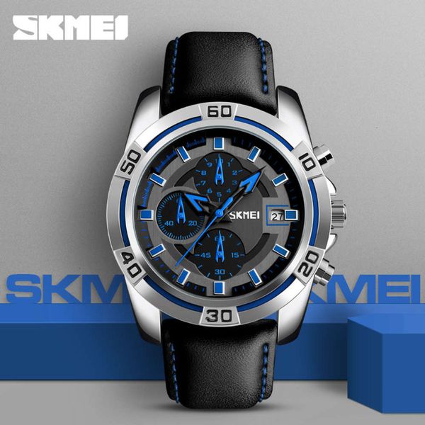 

fashion time beauty sports small three needle quartz watch personality men's multifunctional strap student watch, Slivery;brown
