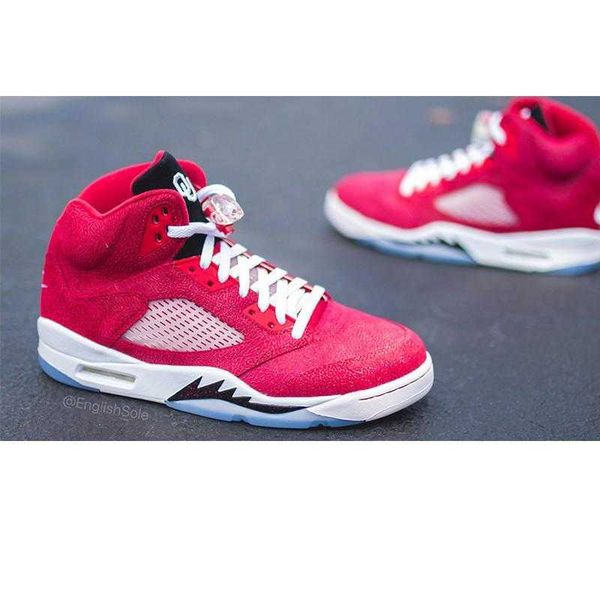 

2021 5 university of oklahoma unc basketball shoes men jumpman 5s sneakers sports