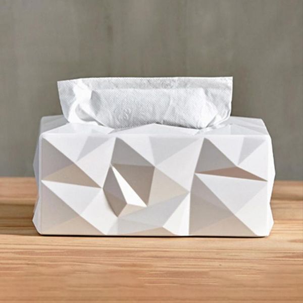 

tissue boxes & napkins box rectangle water-proof melamine wear-resistant cover for home rangement cajas de almacenamiento