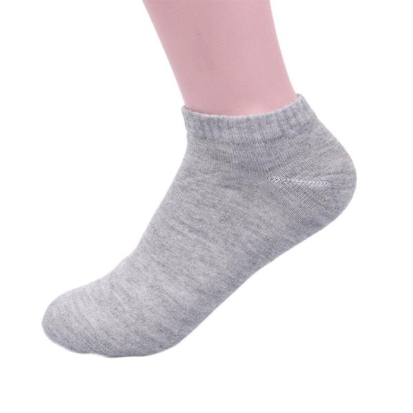 

sports socks 10 pairs/pack fashion boat ankle men low cut cotton mixed color polyester sport casua men's, Black
