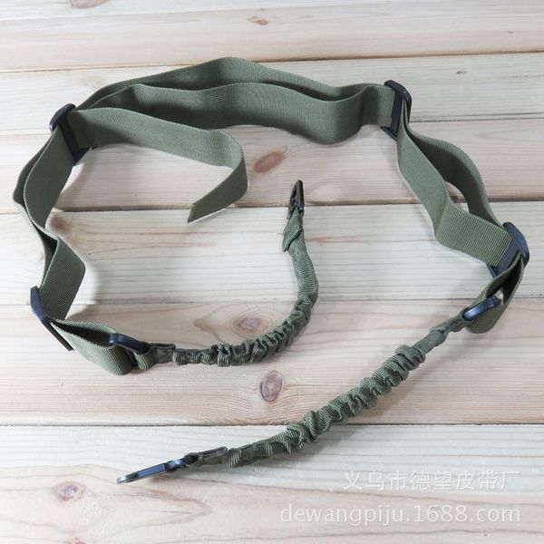 

wvy outdoor tactical multi-functional doule-point bag strap special suspenders canvas canvasmessenger special training mission gun rope gun, Black;brown