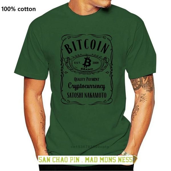 

men's t-shirts cool shirts for men printed tee 100% cotton t round collar short sleeve cryptocurrency, White;black