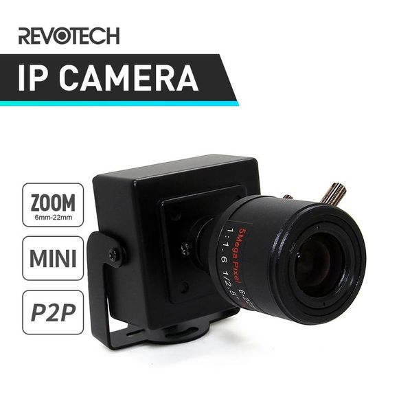 

cameras hd 720p / 1080p 6-22mm manual zoom lens indoor ip camera 1.0mp 2.0mp mini security metal onvif p2p cctv cam system