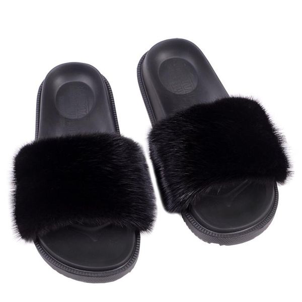 

slippers europe station 2021 ladies simple and generous women's shoes flip flops wear wild, Black