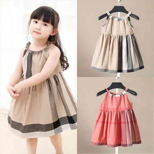 

sleeveless baby summer girls girl dresses clothes princess birthday party for cute infant toddler clothing, Red;yellow