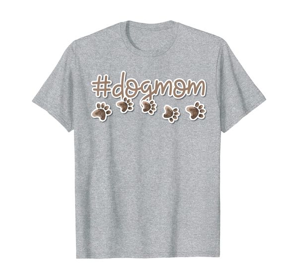 

adorable cute cool fun hashtag dog mom t-shirt, White;black