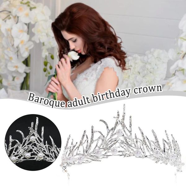 

hair clips & barrettes jeweled crowns beautiful headpiece wedding crown tiaras accessories for prom birthday costume party jl, Golden;silver