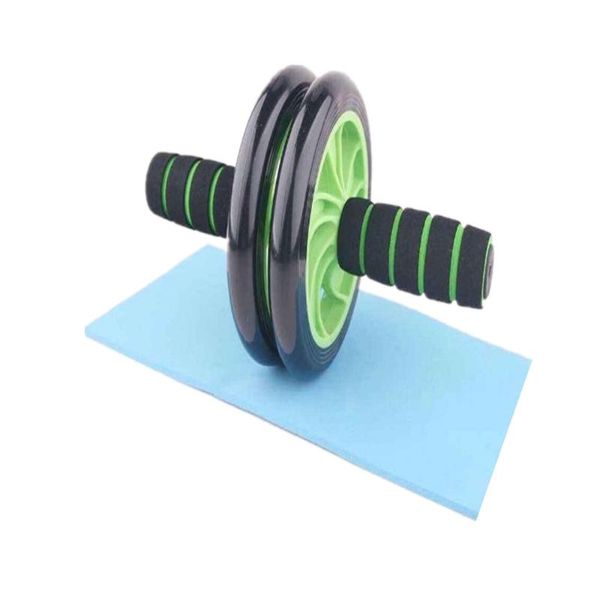 

fit abdominal wheel no noise ab roller with mat for exercise muscle hip trainer fitness gym equipment training