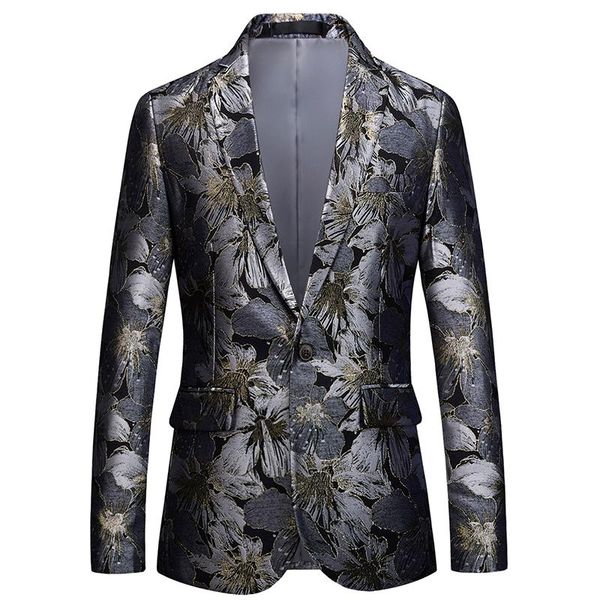 

men's suits & blazers classic jacquard suit men jacket fashion business wedding banquet dress coat large size 5xl 6xl slim fit man, White;black