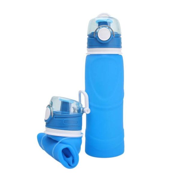 

water bottle 740ml portable silicone folding coffee travel drinking collapsible drink hydroflask sports pro