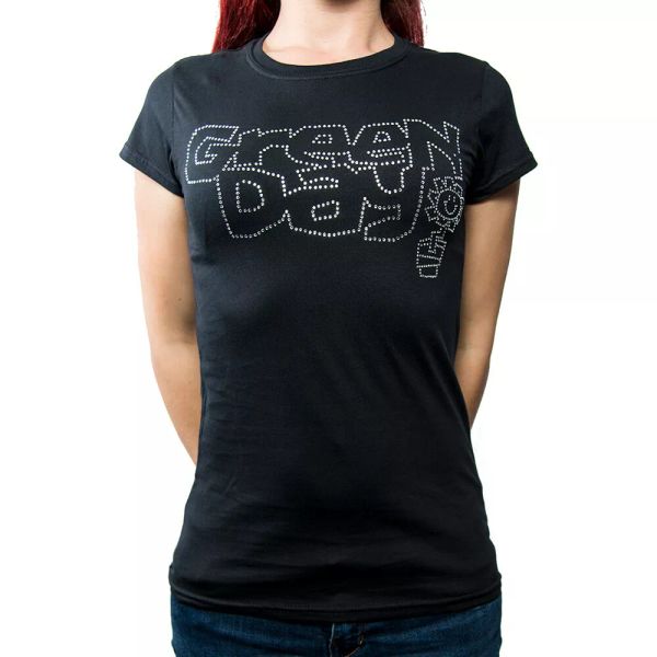 

Ladies green day flower pot official women women t-shirt, White;black