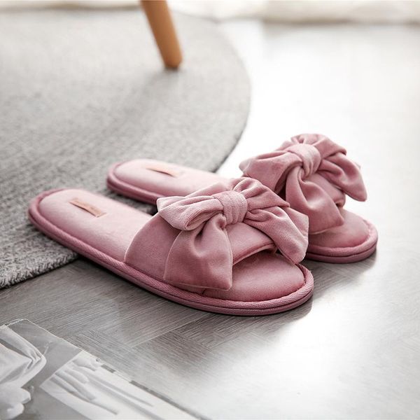 

cute women slippers home indoor house shoes summer ladies slides, Black